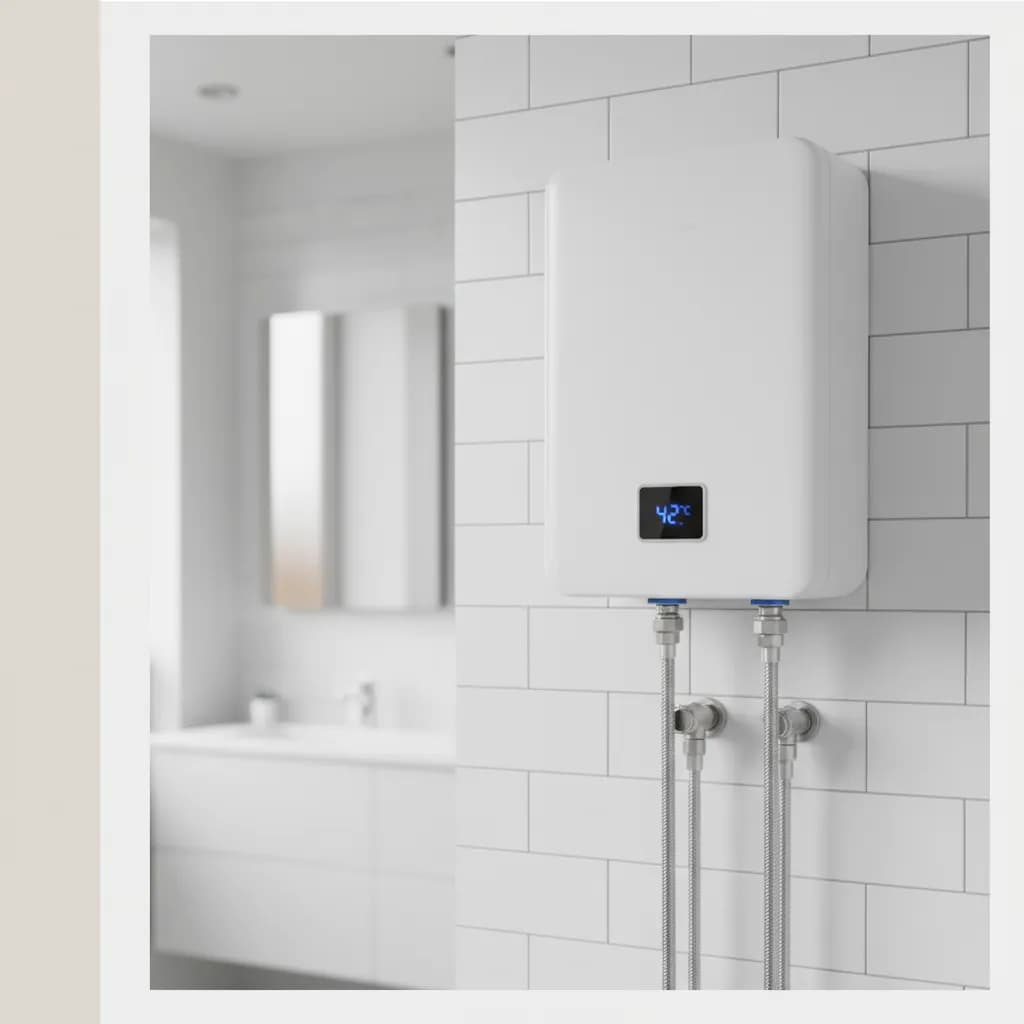 Sistema de agua caliente sanitaria instalado